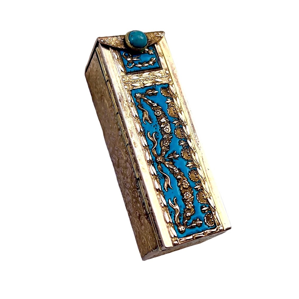 Antique lipstick case